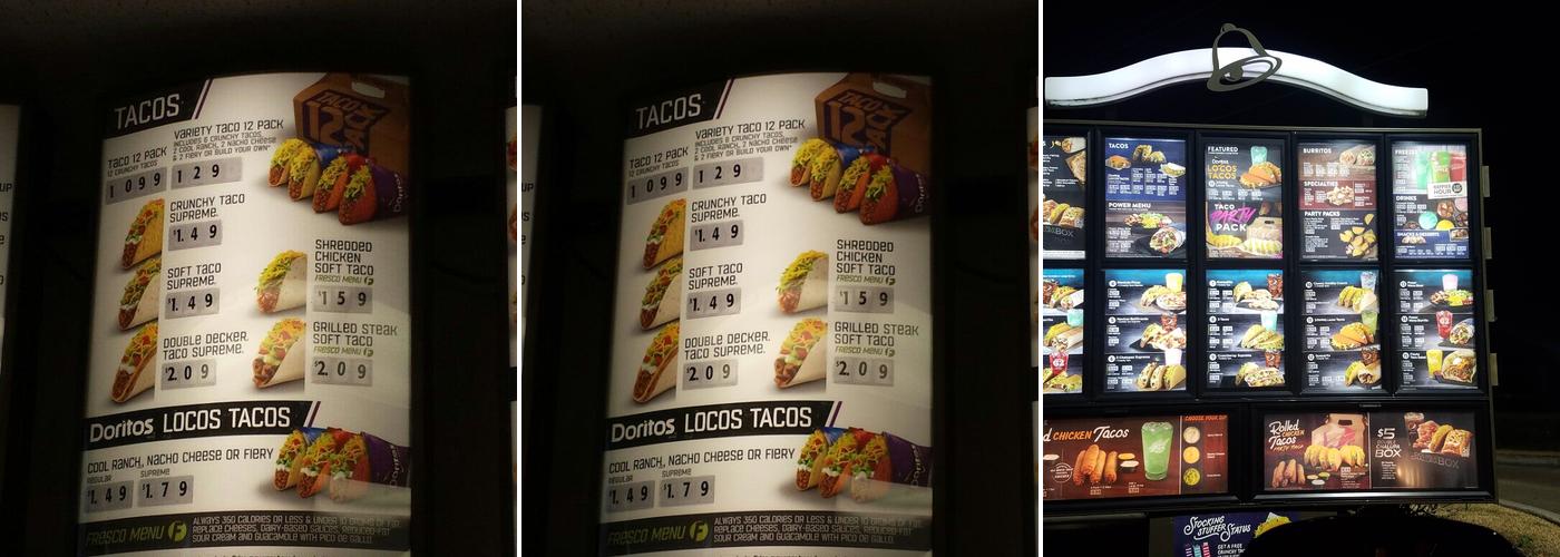 Taco Bell Menu