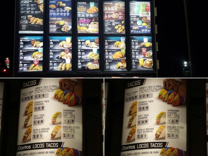 Taco Bell Menu