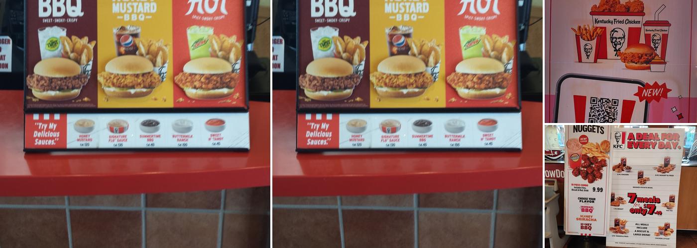 KFC Menu