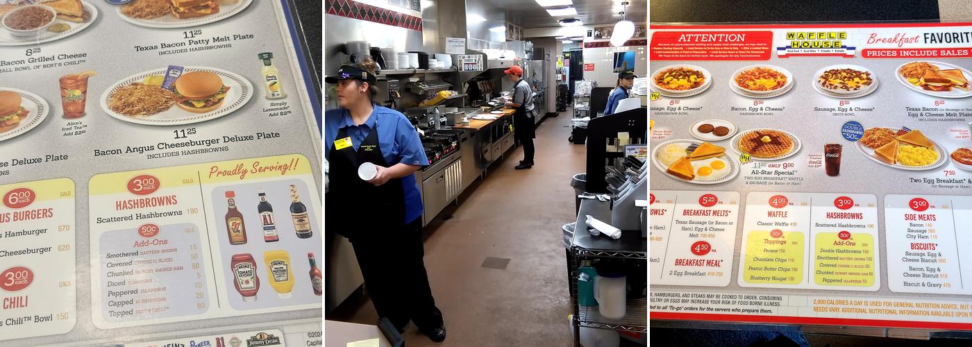 Waffle House Menu