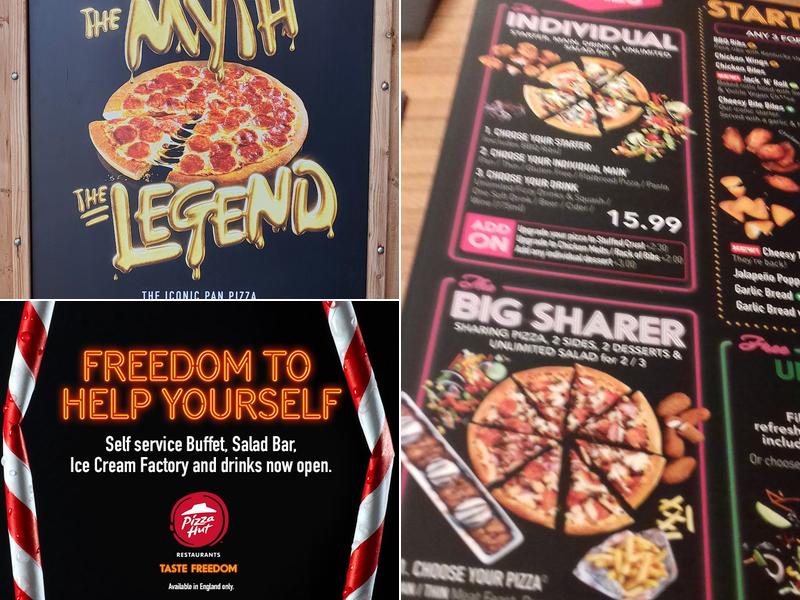 Pizza Hut Menu