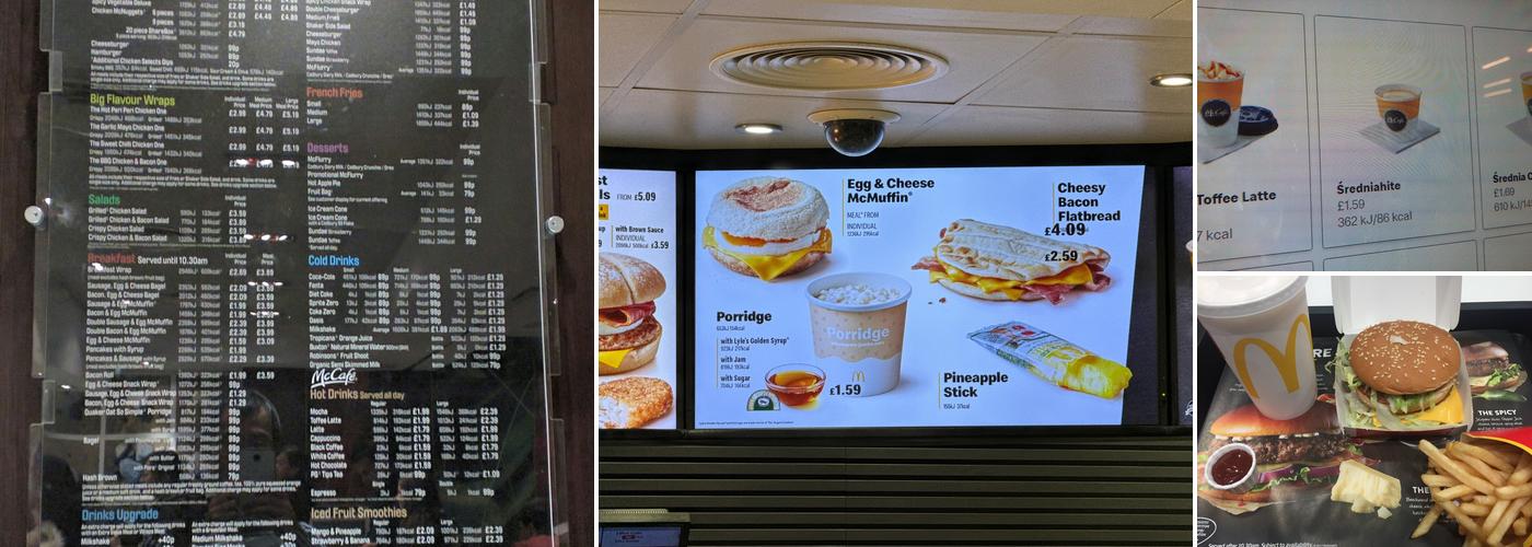 McDonald's Menu