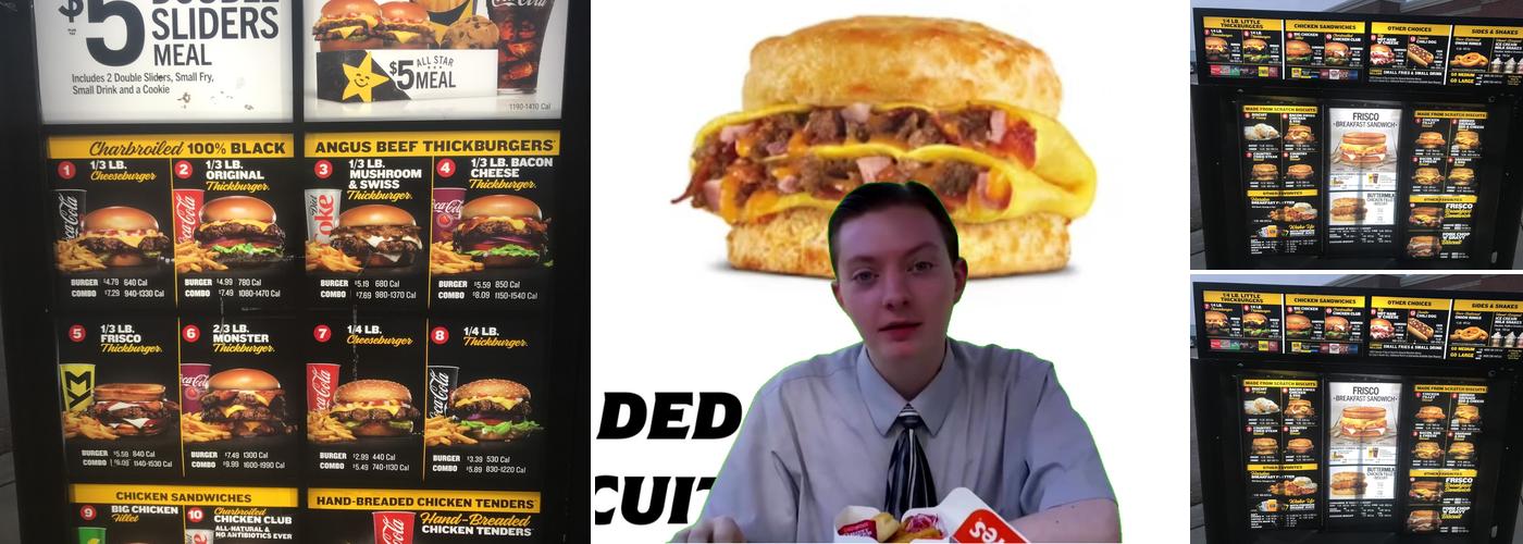 Hardee's Menu