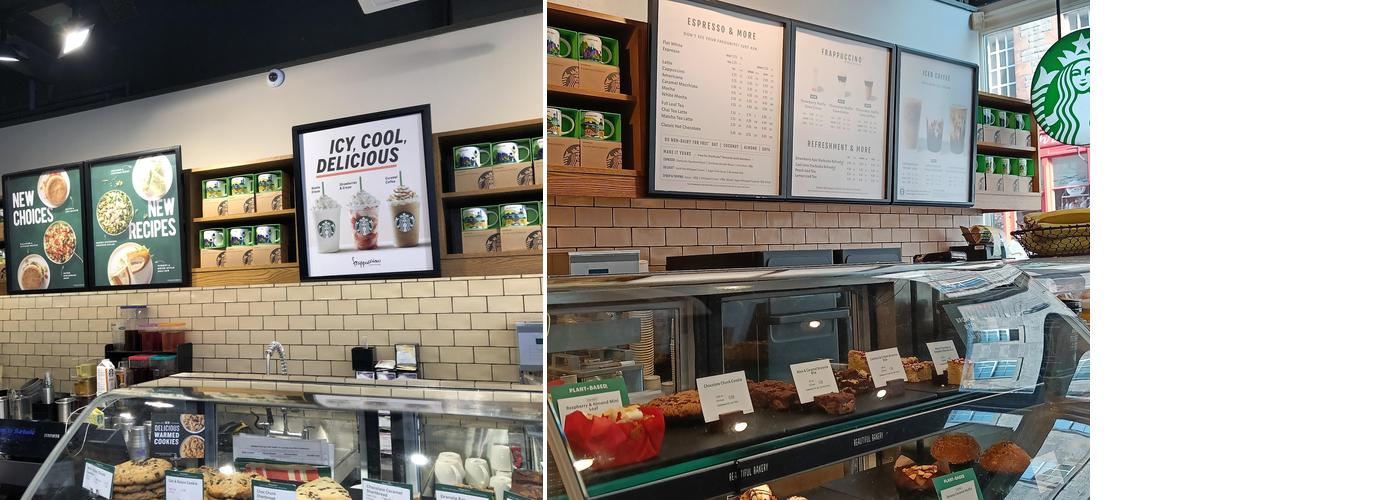 Starbucks Coffee Menu