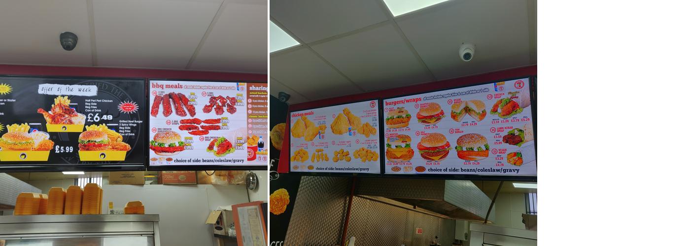 Chicken City Menu