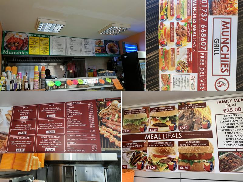 Munchies Cafe & Grill Menu