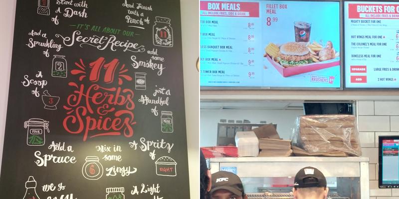 KFC Edinburgh - Nicolson Street Menu