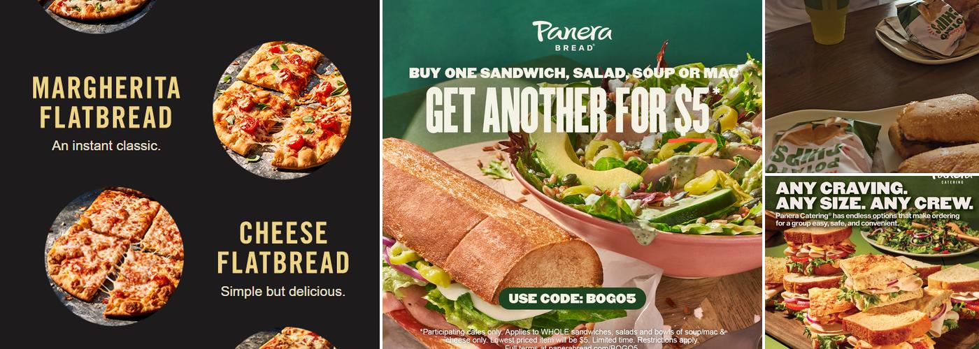 Panera Bread Menu