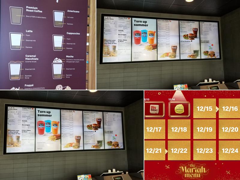 McDonald's Menu