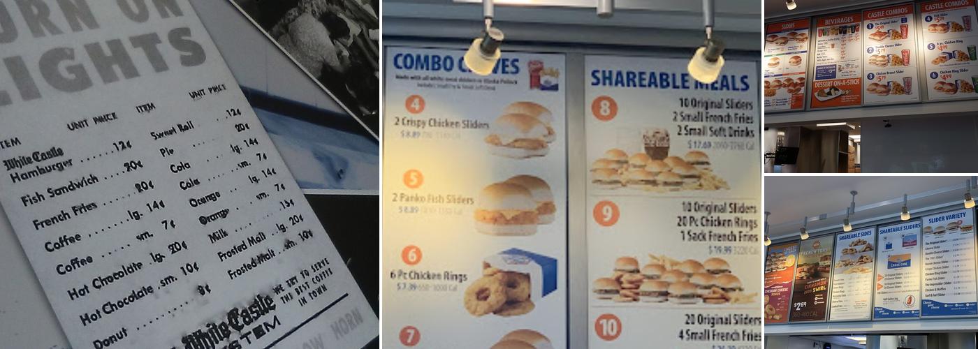 White Castle Menu