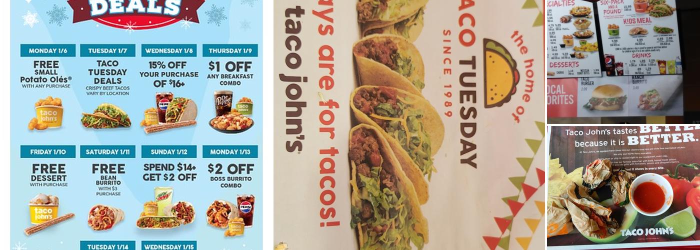 Taco John's Menu