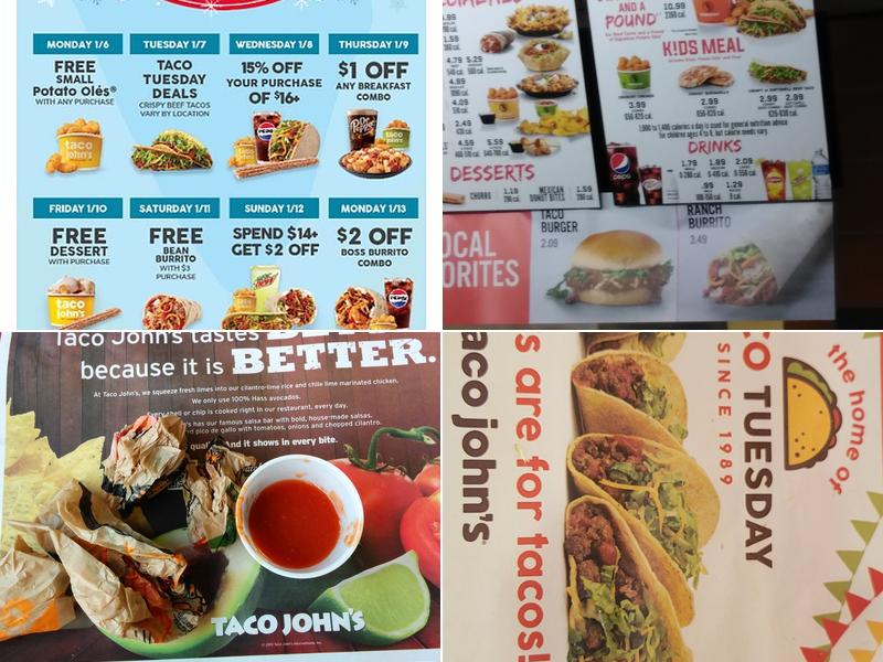 Taco John's Menu