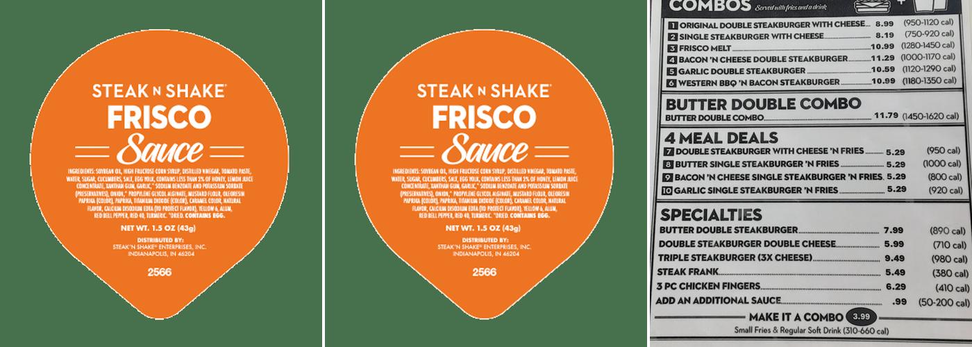 Steak 'n Shake Menu