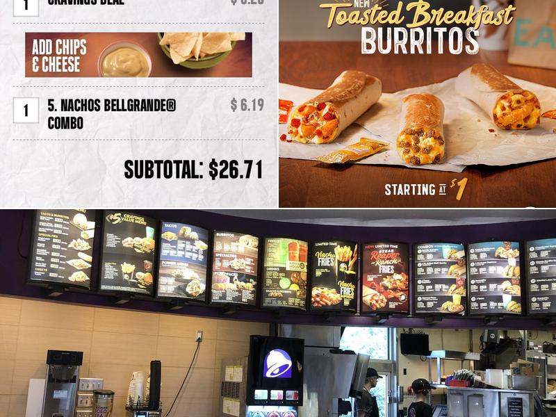 Taco Bell Menu