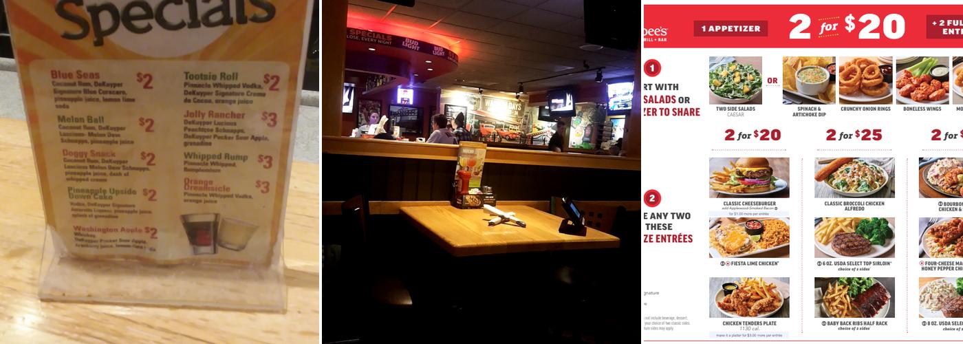 Applebee's Grill + Bar Menu