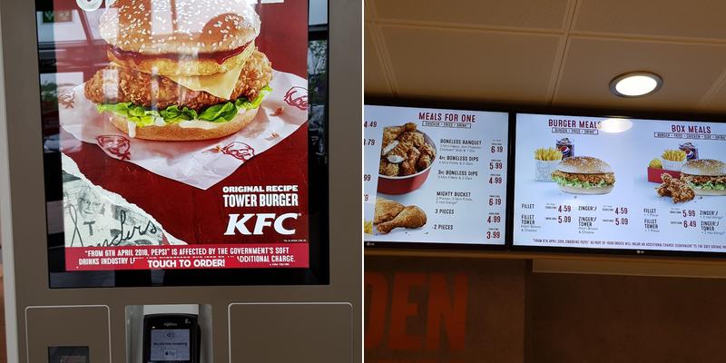 KFC Banbury Cross Retail Park Menu