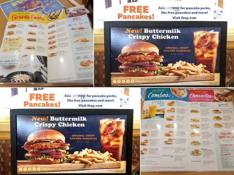 IHOP Menu