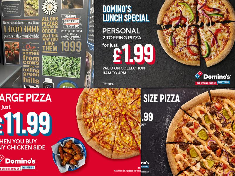 Domino's Pizza - Edinburgh - Stockbridge Menu