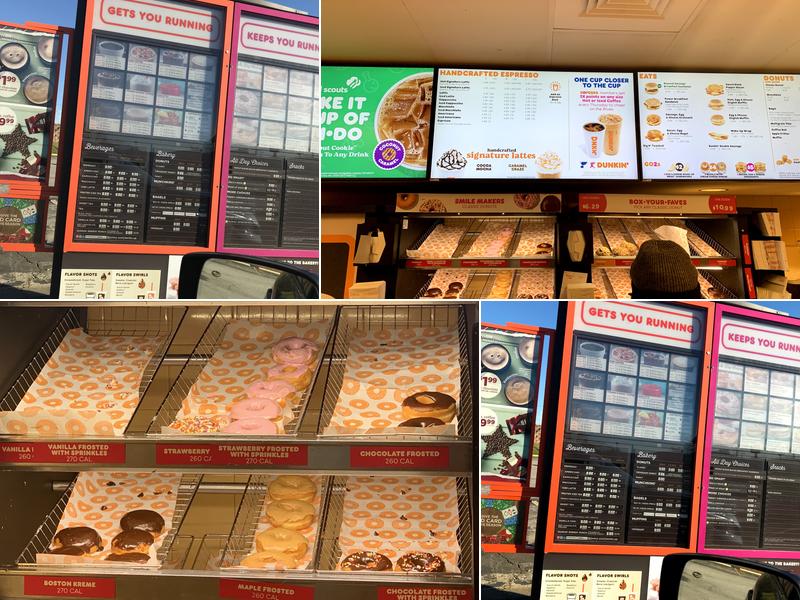 Dunkin' Menu