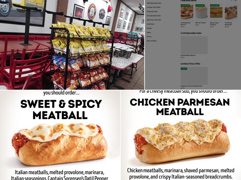Firehouse Subs Ballwin Menu