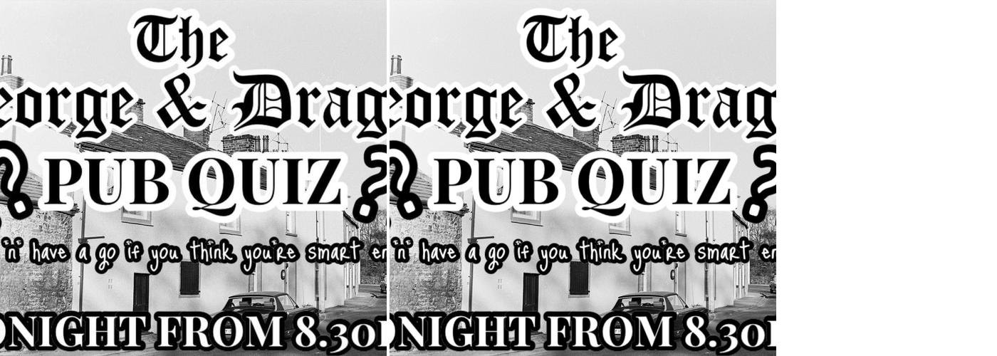 The George & Dragon Menu