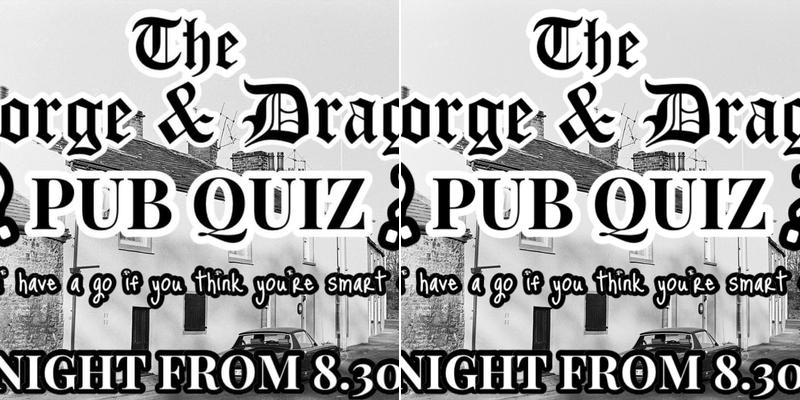 The George & Dragon Menu