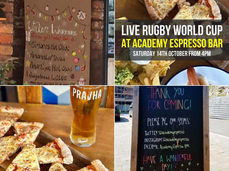 Academy Espresso Bar Menu