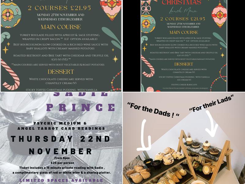 Skinny Kitten Cafe Menu