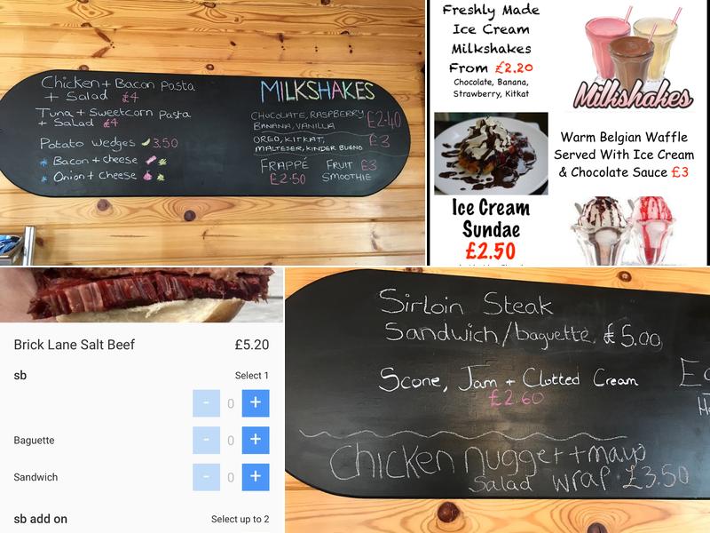 The Lillies Café Menu