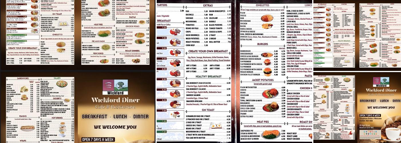 Wickford Diner Menu
