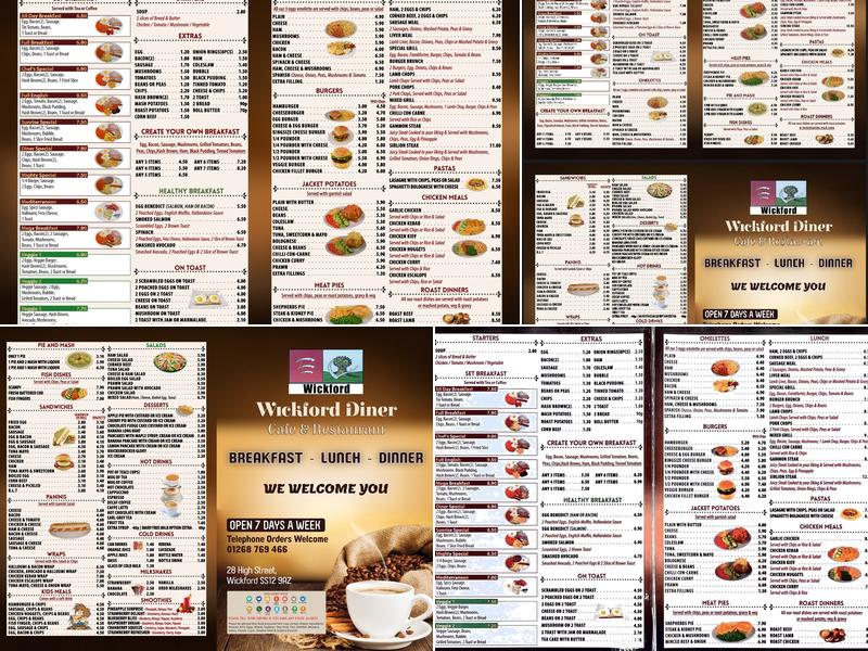 Wickford Diner Menu
