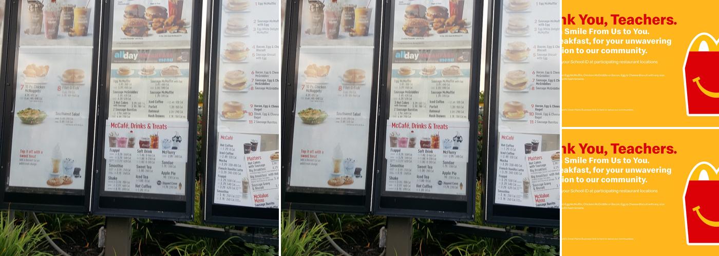 McDonald's Menu
