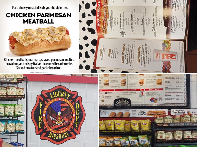 Firehouse Subs Triangle Crossing Menu