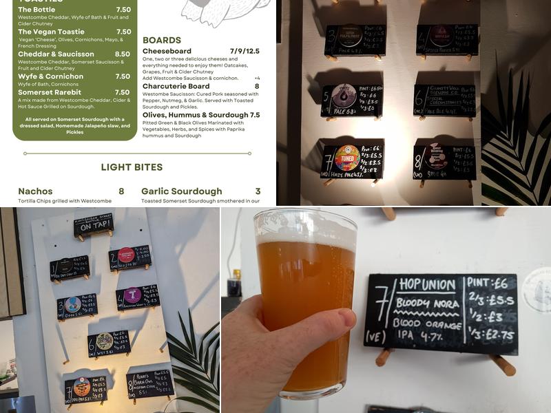 Kingsmead Street Bottle Menu