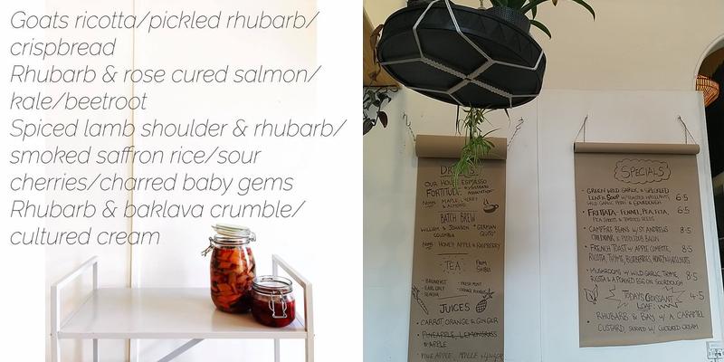 Twelve Triangles Menu