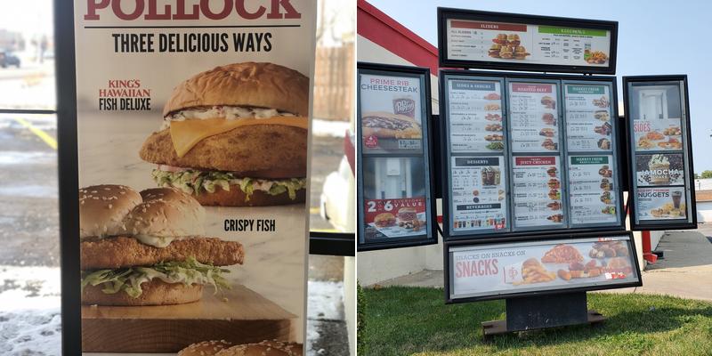 Arby's Menu