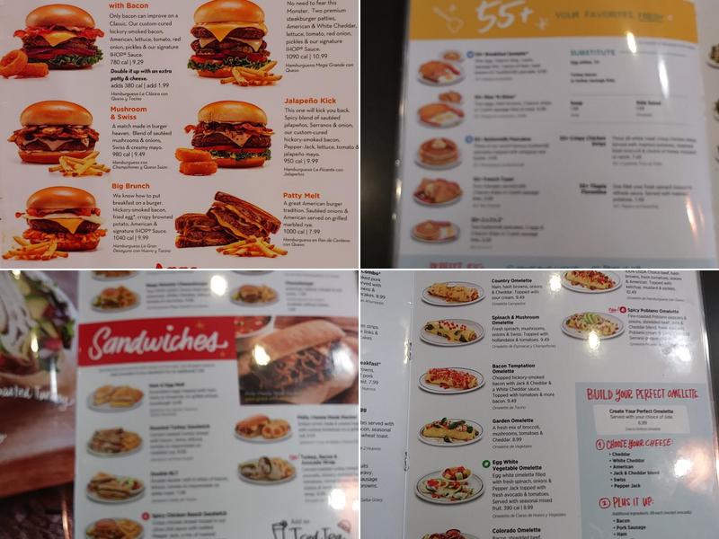 IHOP Menu