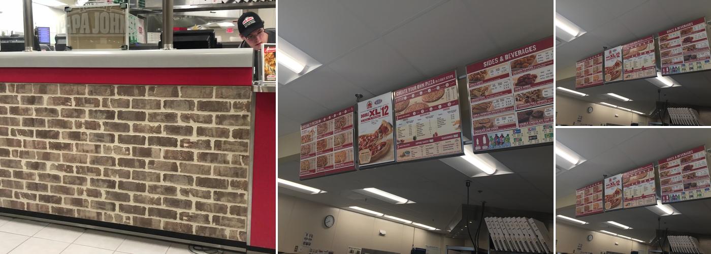 Papa Johns Pizza Menu