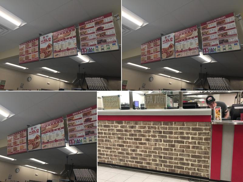 Papa Johns Pizza Menu