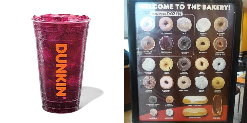 Dunkin' Menu