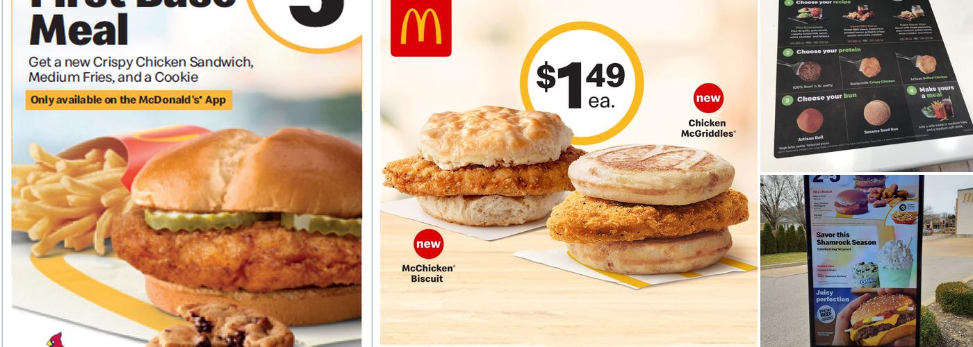 McDonald's Menu