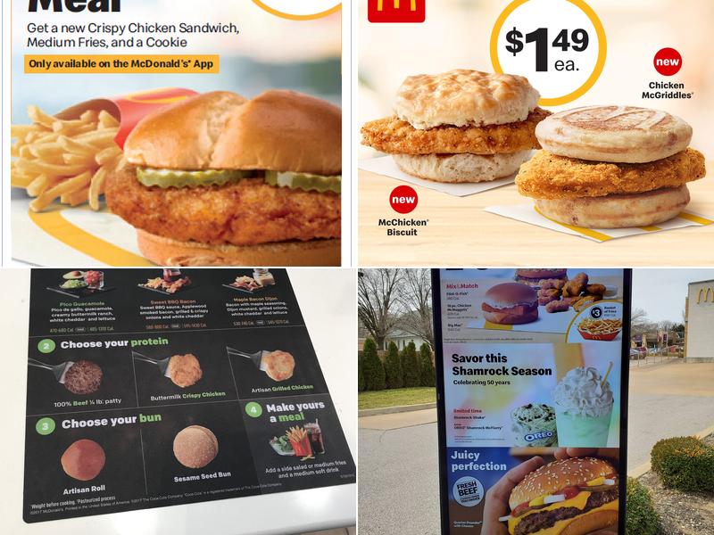 McDonald's Menu