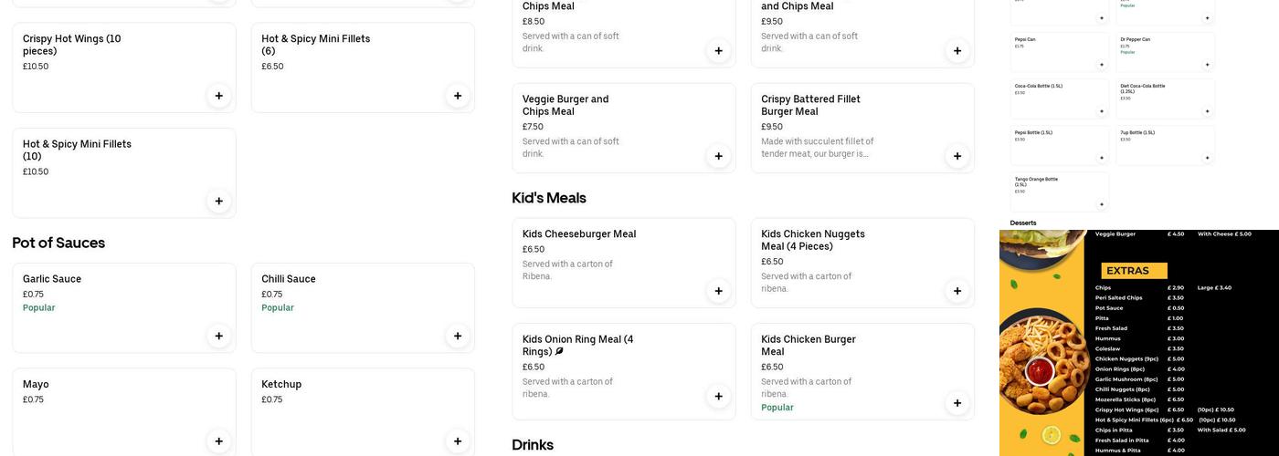 Best Kebab Bedford Menu