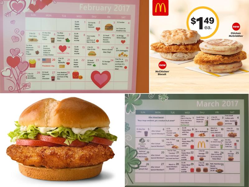 McDonald's Menu