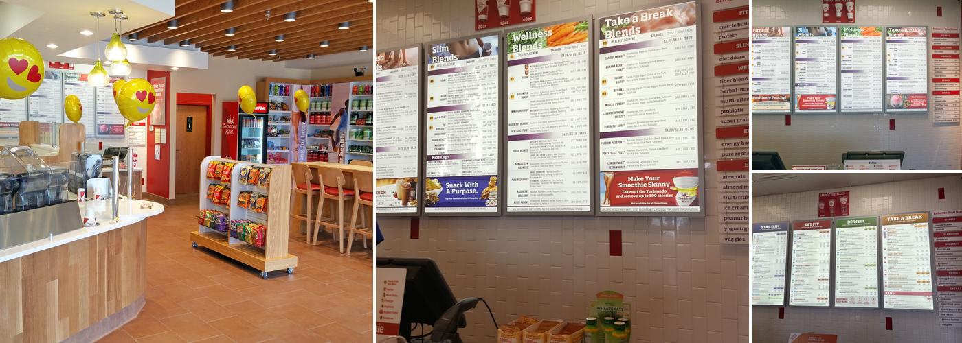 Smoothie King Menu