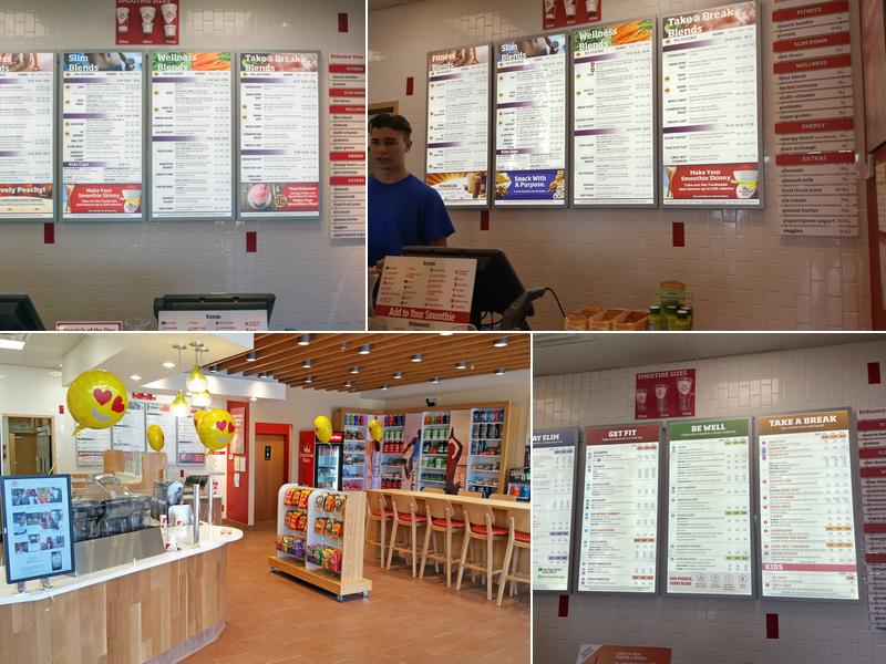 Smoothie King Menu