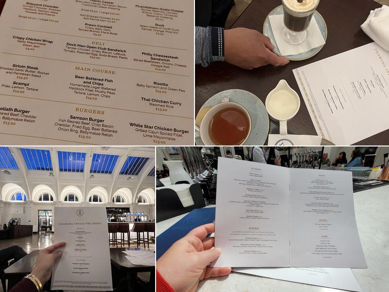 Drawing Office Two Bar Menu