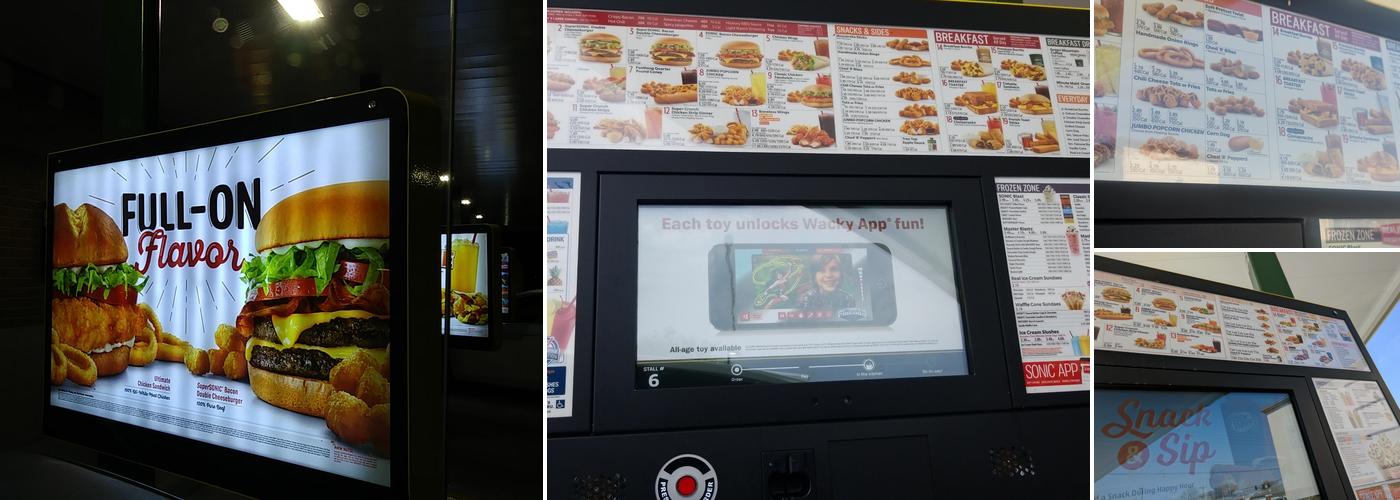 Sonic Drive-In Menu