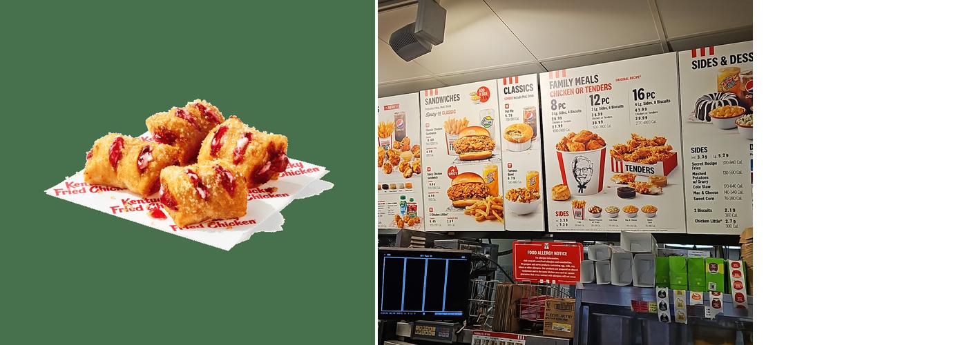 KFC Menu