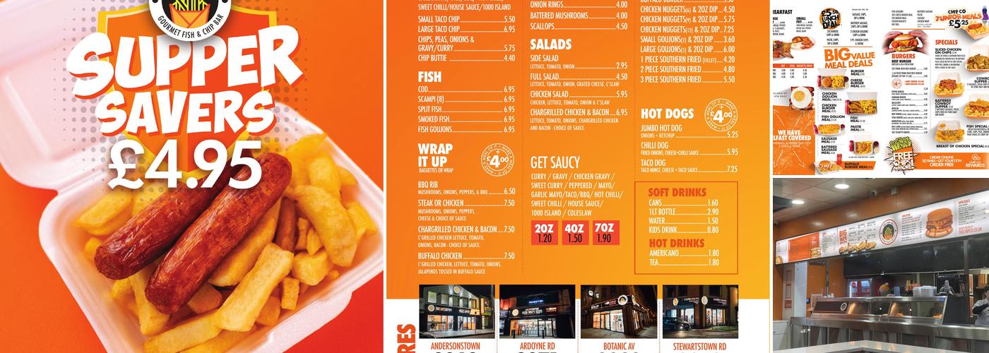 The Chip Company Menu